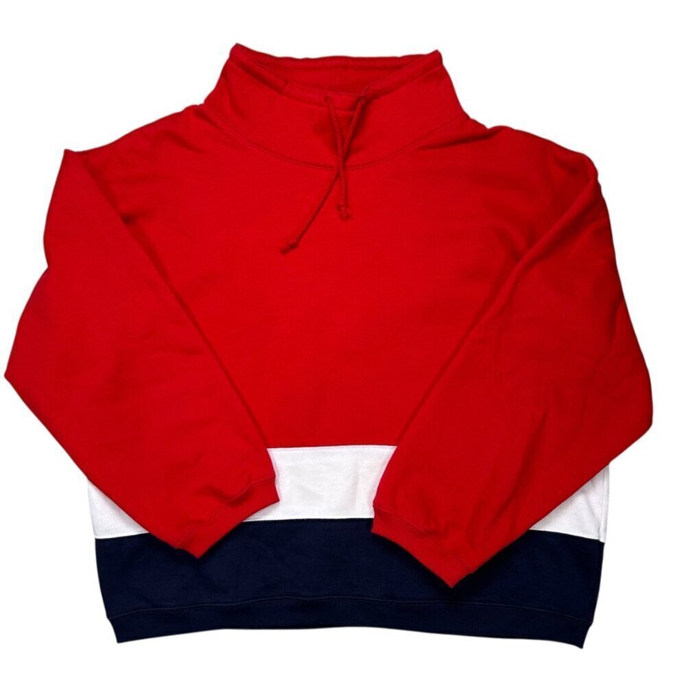 VTG Pacer Medium Funnel Neck Sweatshirt Medium Athletic Loungewear
